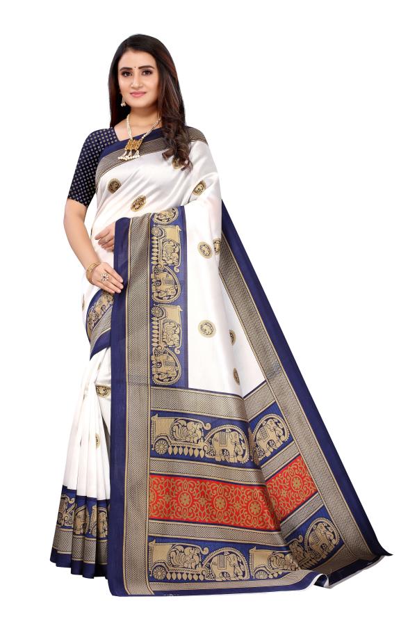 Art Silk Saree 3 Designer Festive Wear Saree